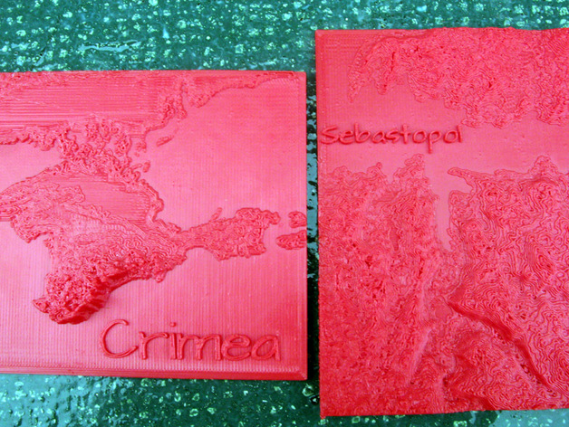 Crimea and Sebastopol in Relief