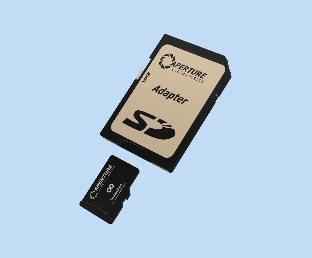 Model - Micro Secure Digital Card with Adapter