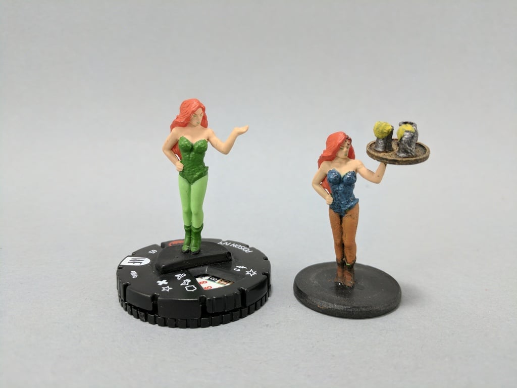 HeroClix Conversion: Poison Ivy to Bar Maid