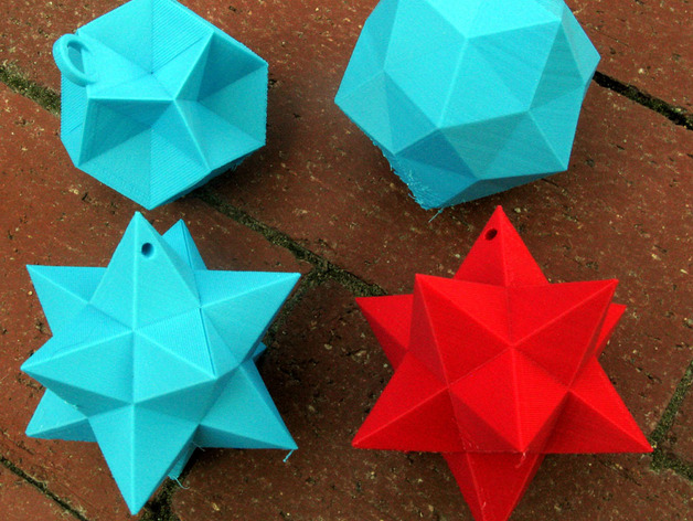 Small Stellated Dodecahedron as Ornament