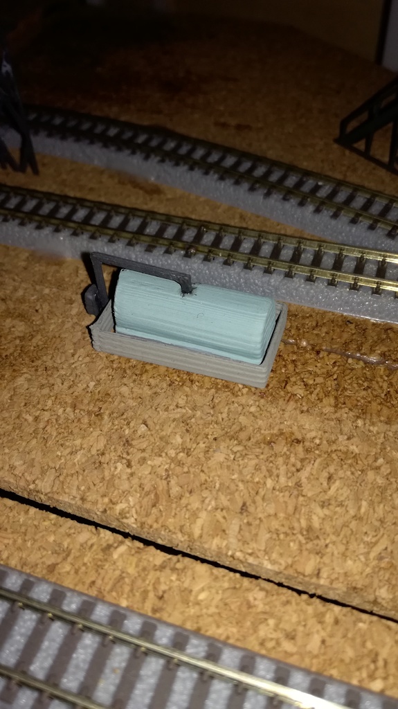 Z scale - Diesel tank with fuel point