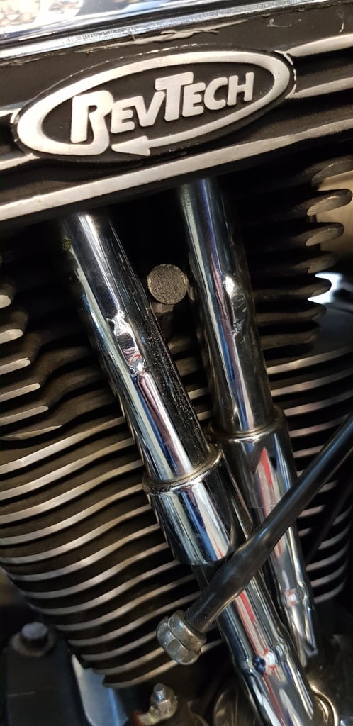 Harley Davidson Revtech Deco Valve Button