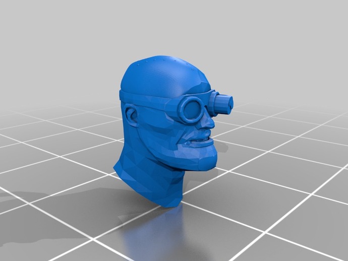 TF2 Engineer Head with some cool stuff added