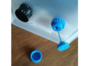 Filament Box Grommet 3D model