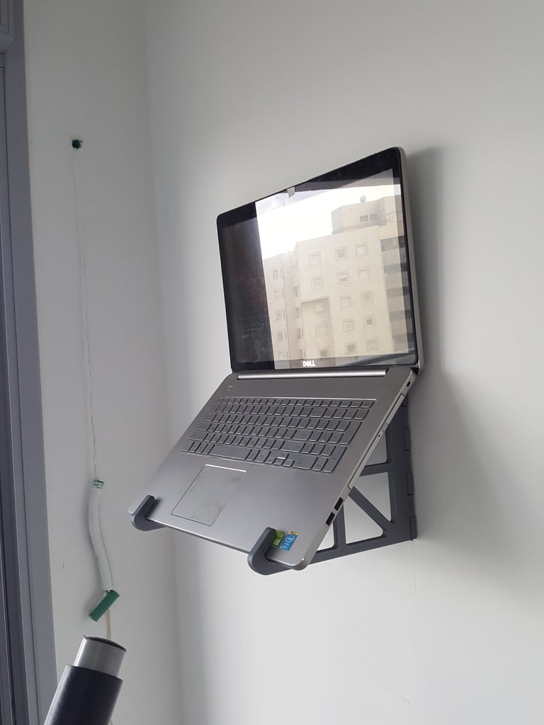 Laptop wall mount (foldable)