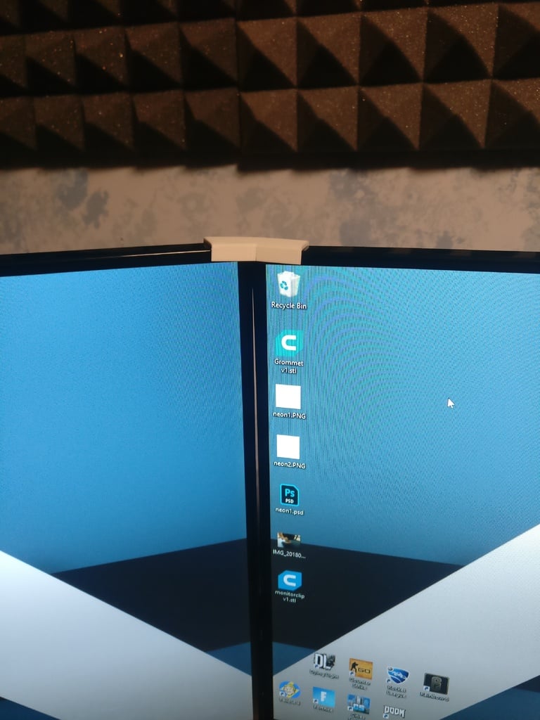 Dual Monitor Clip Acer R240HY