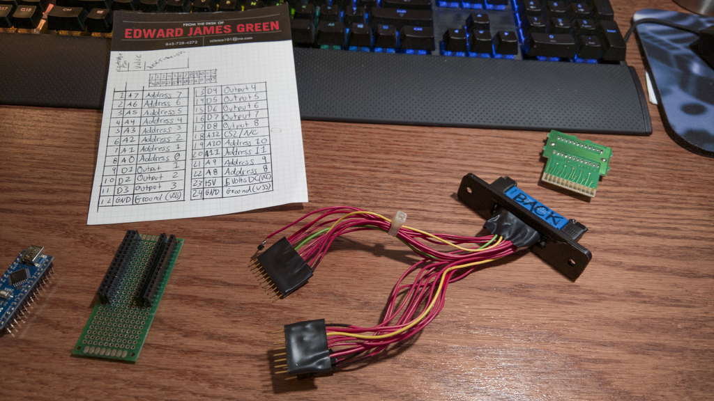 Atari 2600 Cartridge Connection System