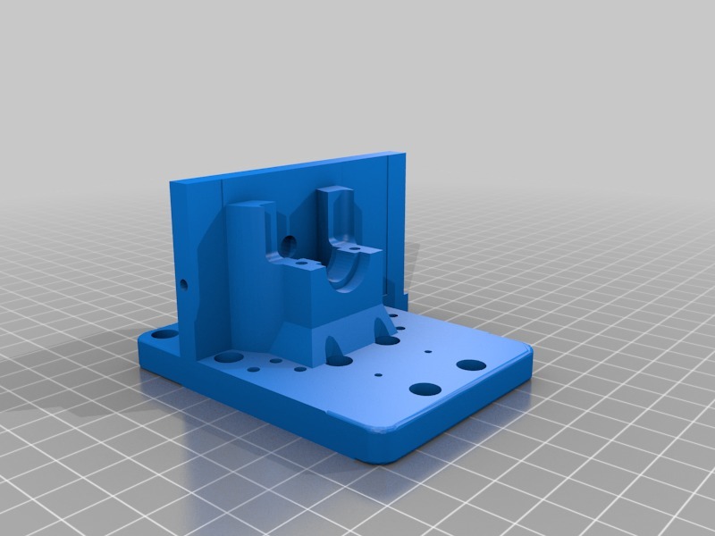 anet a8 to e3d adapter plate