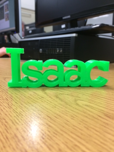 Mon nom -Isaac