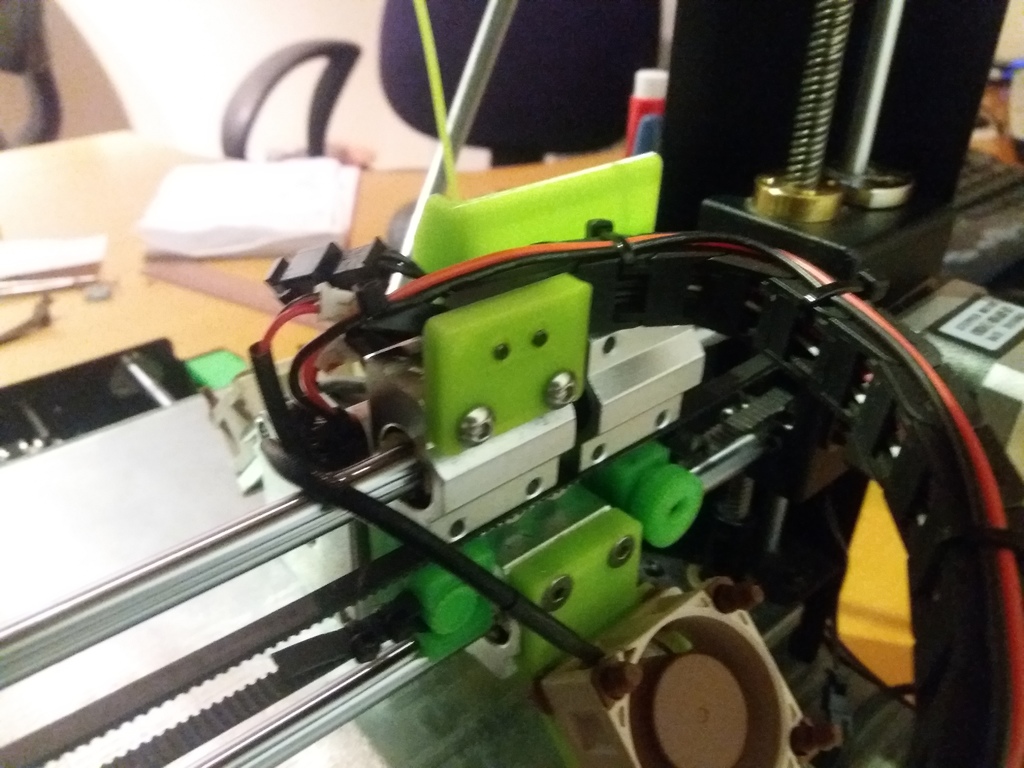 Wanhao i3 cable chain mount