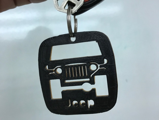 Jeep keychain