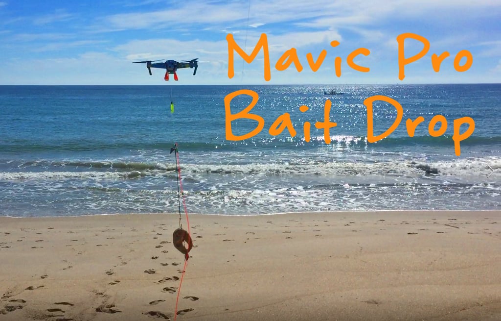 DJI Mavic Pro Landing Gear for Bait Release