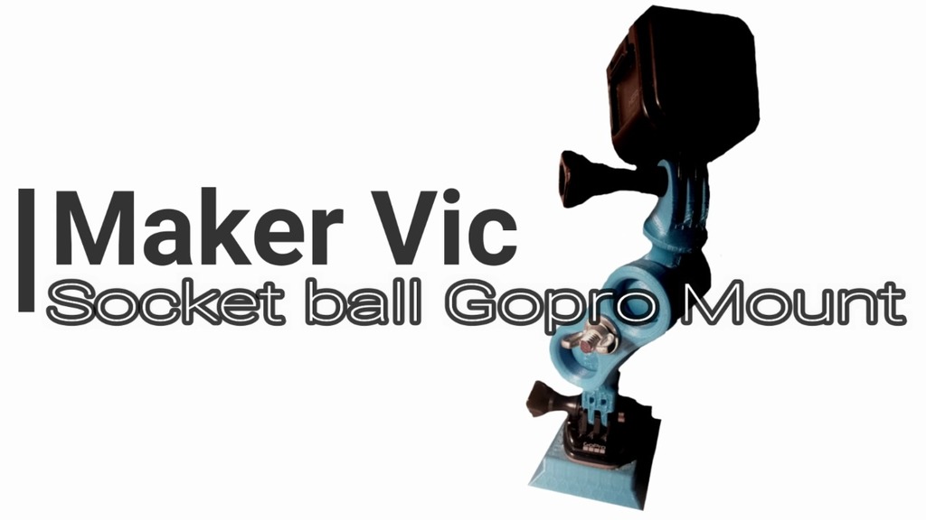 GoPro ball and socket mount