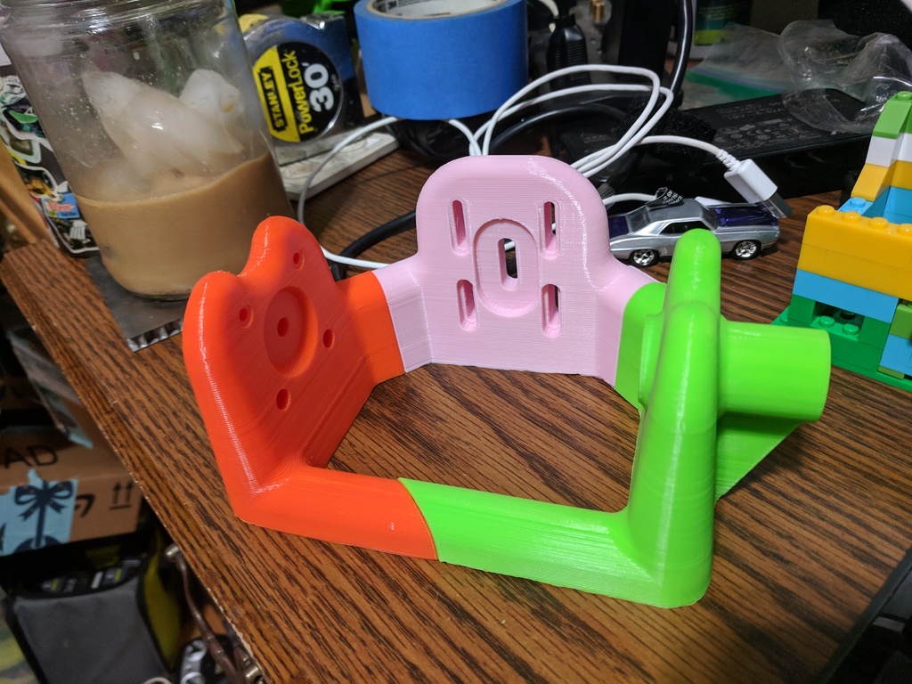 Sphere-O-Bot Frame, Cut in 3 for tiny printers!