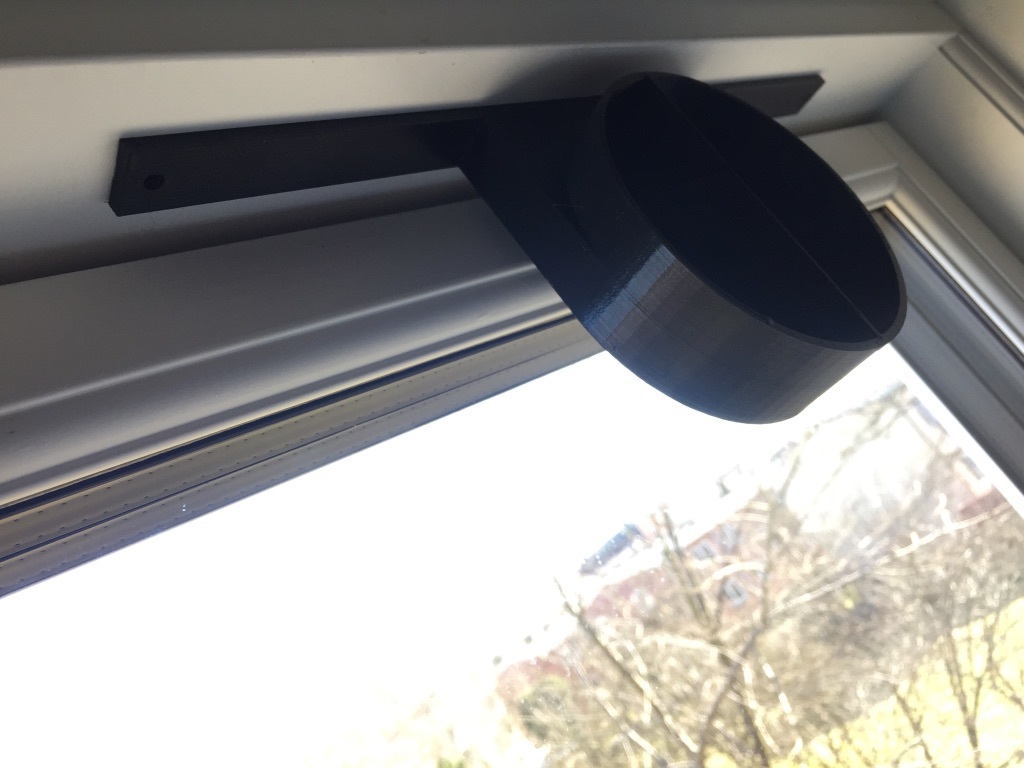Window ventilation bracket 100 mm