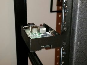 Rack Mountable Raspberry Pi B+ Case