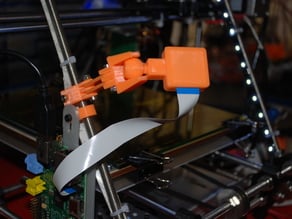 Raspberry Pi Camera Mount with Ball Joint for Reprap