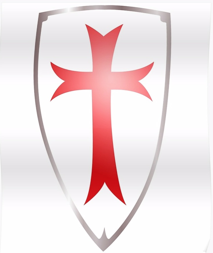 Templar Shield mini-figure