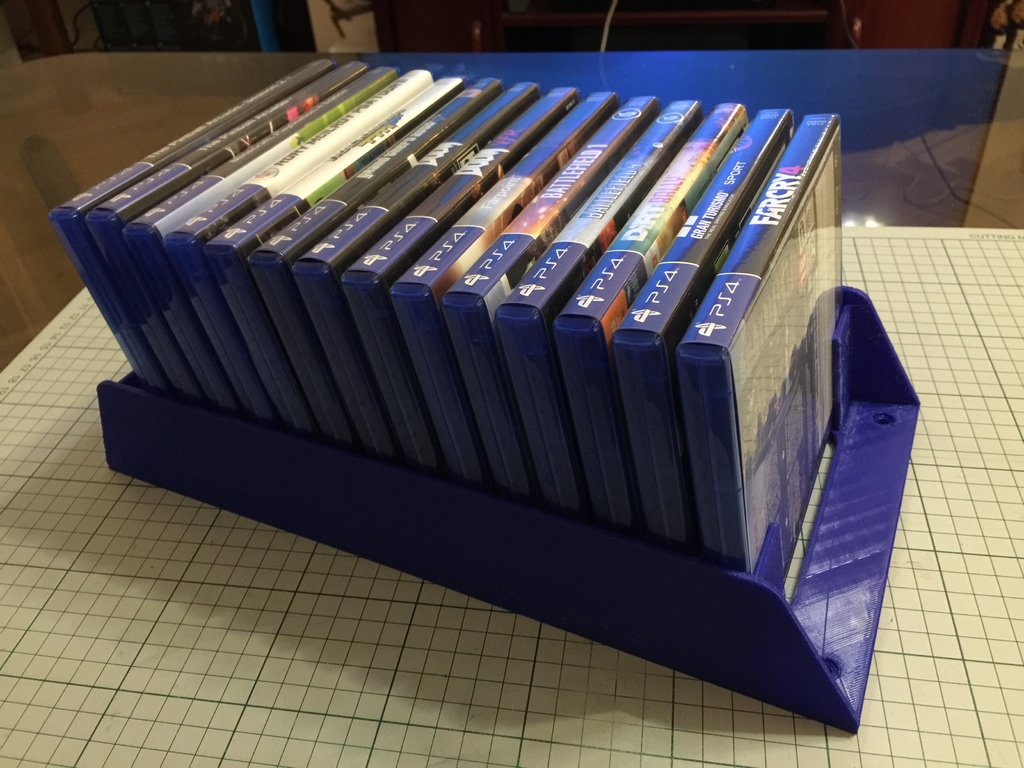 Blu-ray PS4 games stand/wall holder
