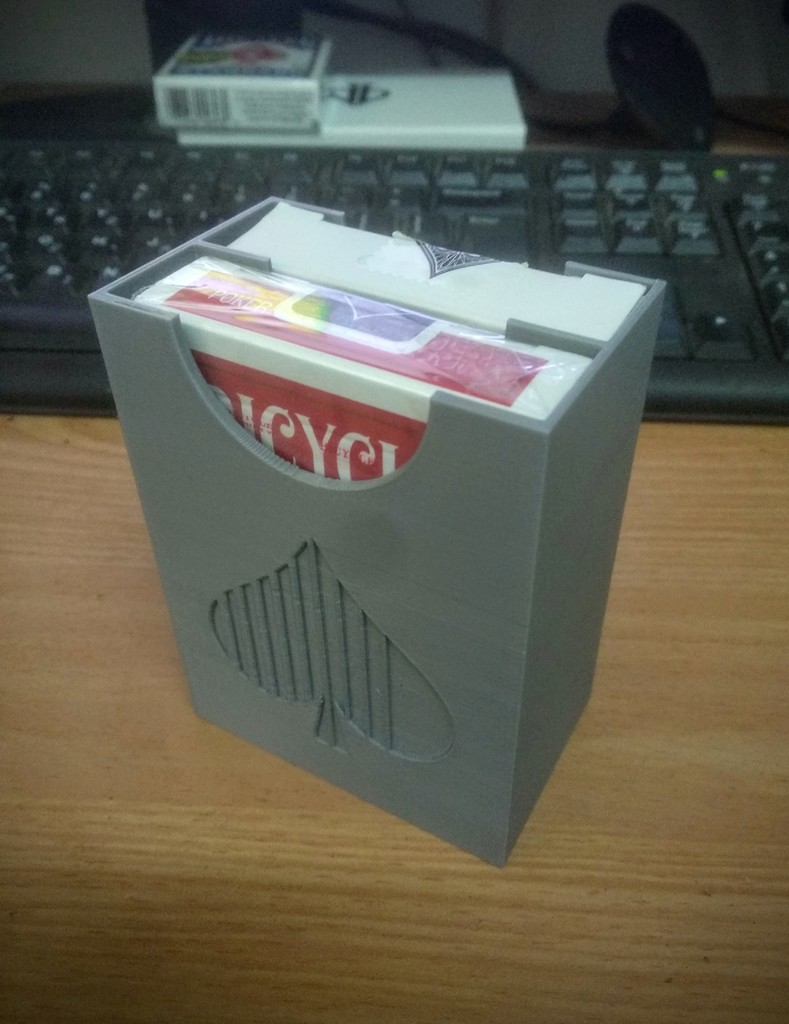 2-Deck Case For Playing Cards
