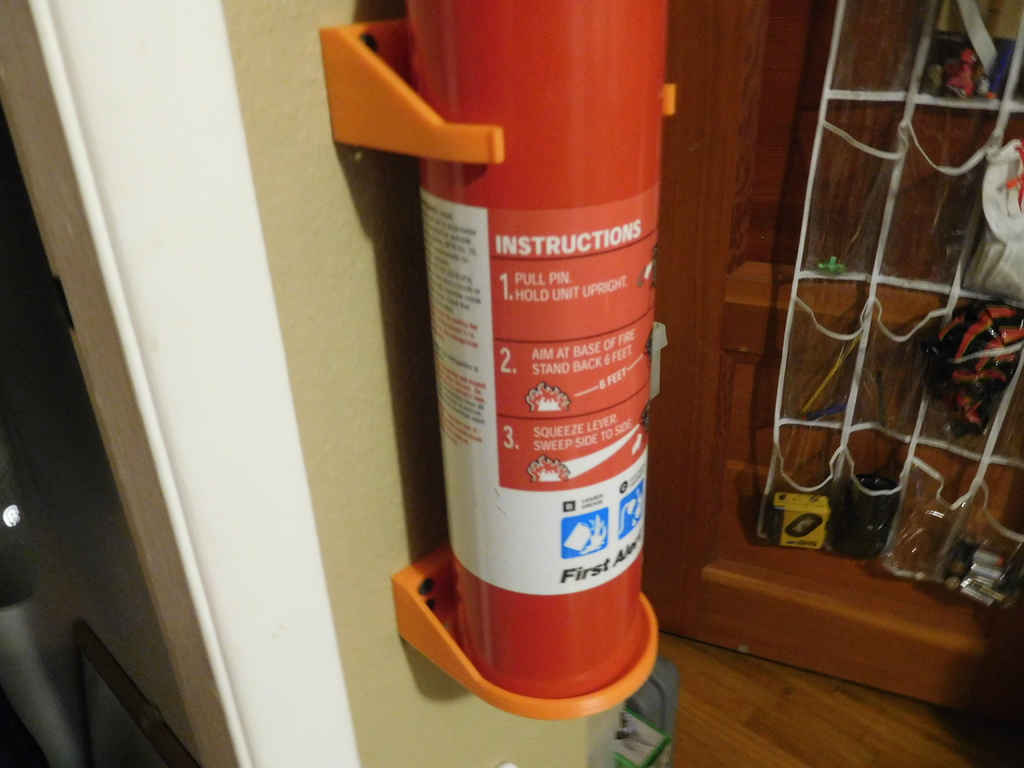 80mm Fire Extinguisher Wall Mount