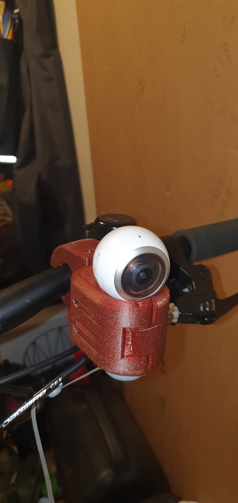 gear 360 kamera halter fürs Fahrrad