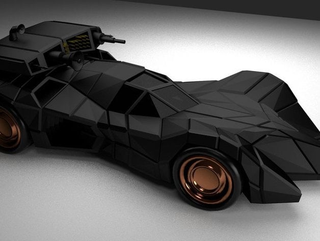 Batmobile armed and armored