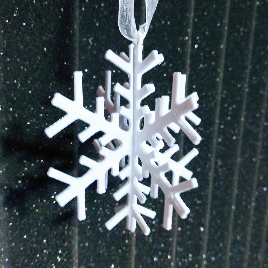Snowflake Ornament - STL and Fusion 360 Files