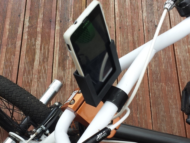 thingiverse bike phone holder
