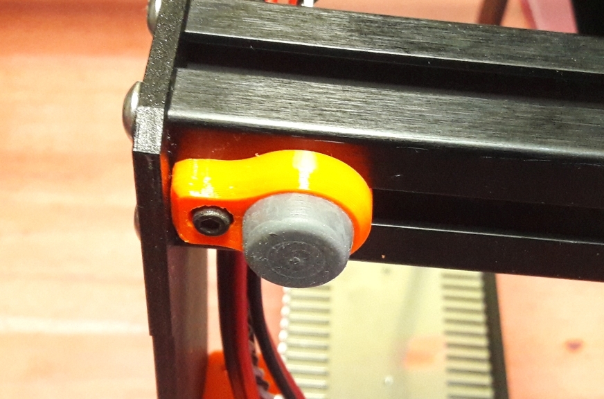 Rubber Feet Support for Prusa MK3