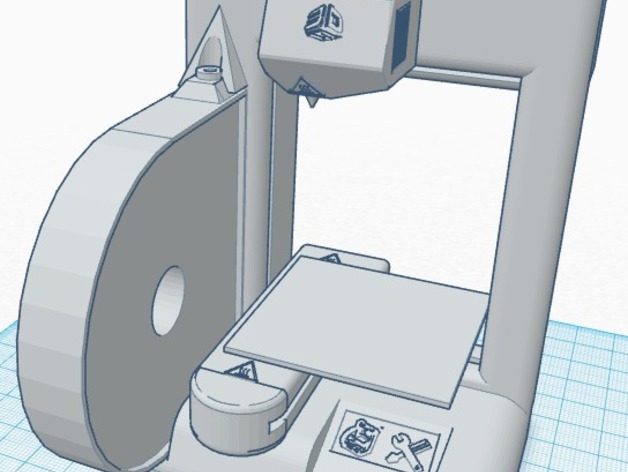 Cube 3D Printer Model
