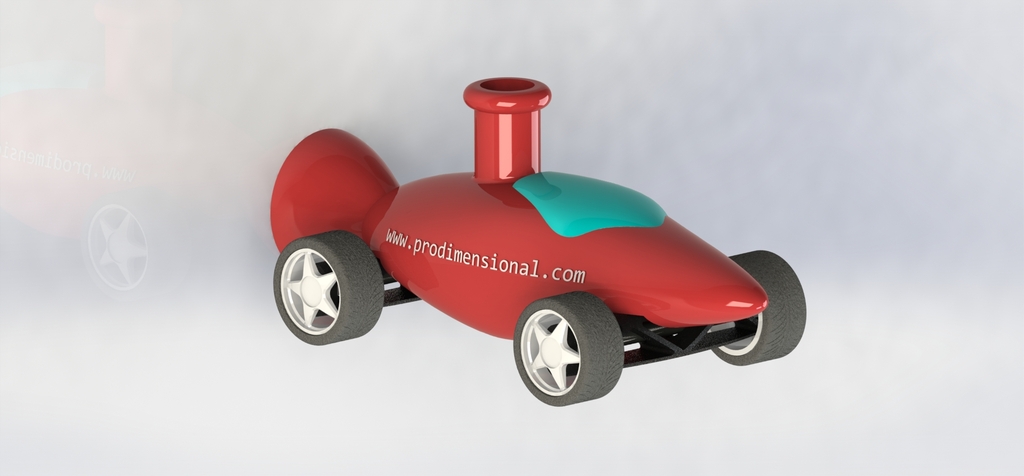 Venturi powered Ballon Car