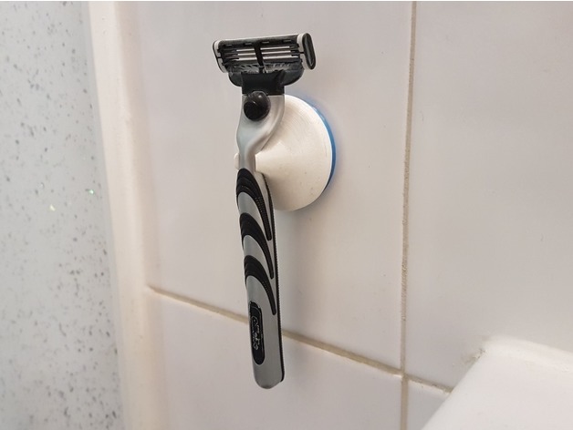 Gillette Mach 3 Razor Holder with Colour Ring