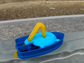 3D Printed Pop Pop Boat