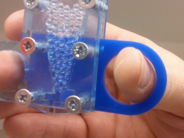 Bead dispenser for 3mm glass beads