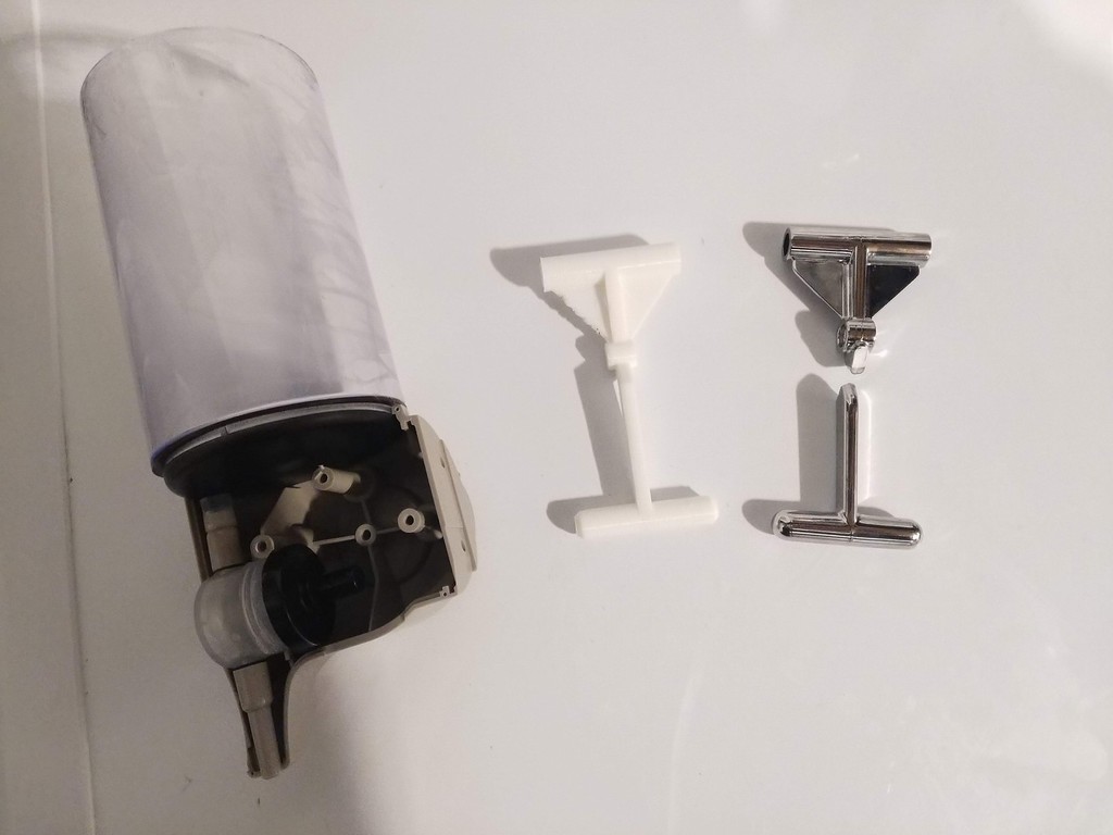 Simple Human soap pump lever replacement