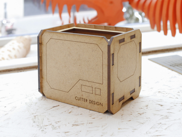 Makerbot - Lasercut 3D Printer Miniature