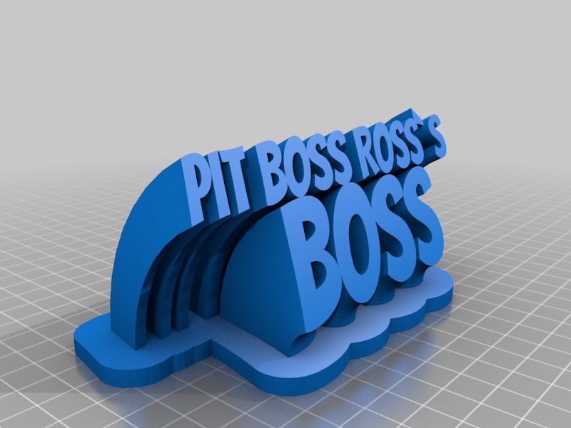 Pit Boss Ross's Boss