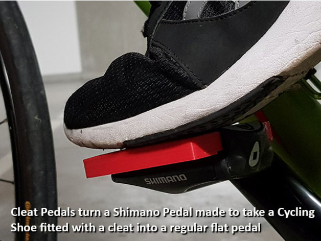 fitting shimano cleats