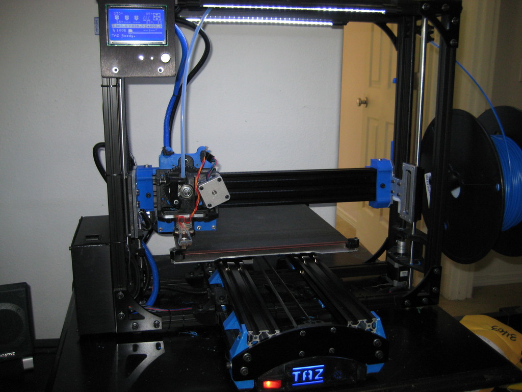 Openbuilds v-slot Y axis for Lulzbot TAZ 3, 4, 5 or 6 printers