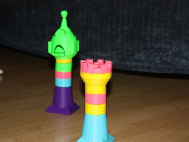 Tower rapunzel / castle - duplo compatible