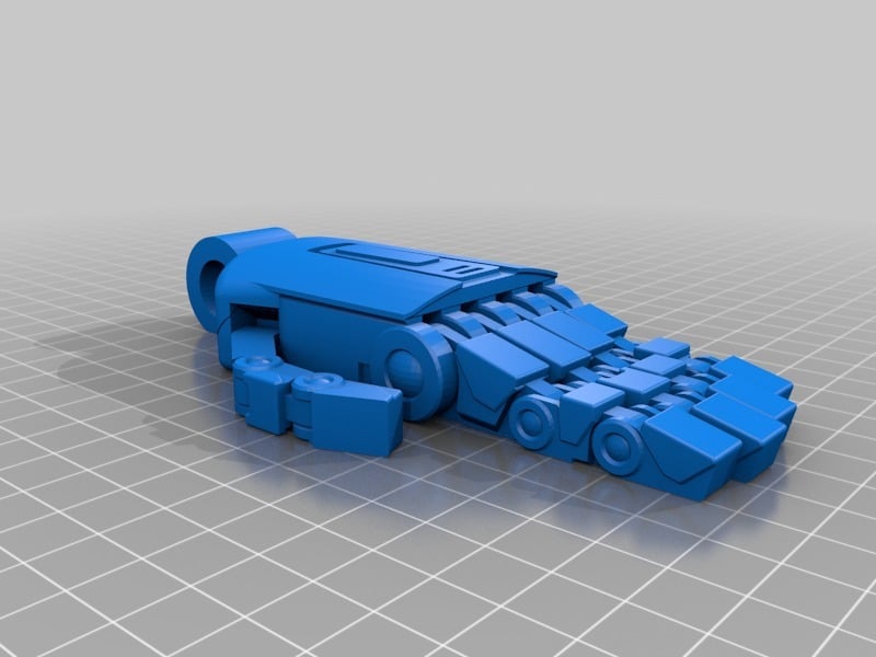 Poseable robot hand inspired by K2SO Version 2.0