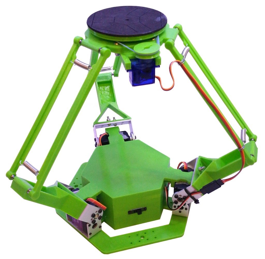 3D Printed Delta Robot (Servo Driven)