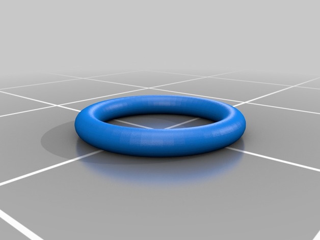 Drip tip sealing ring. Print with ninja flex  filament