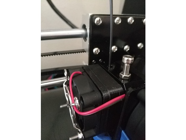 Improved Magnetic Fan Holder for Anet A8