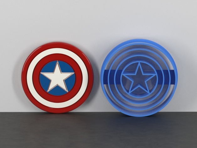 Captain America - cookie cutter - configurator