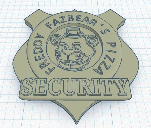 FNAF Security Guard Badge