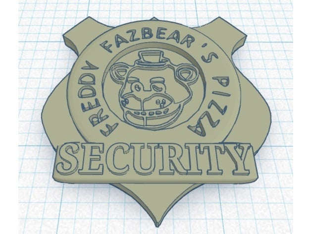 fnaf security badge