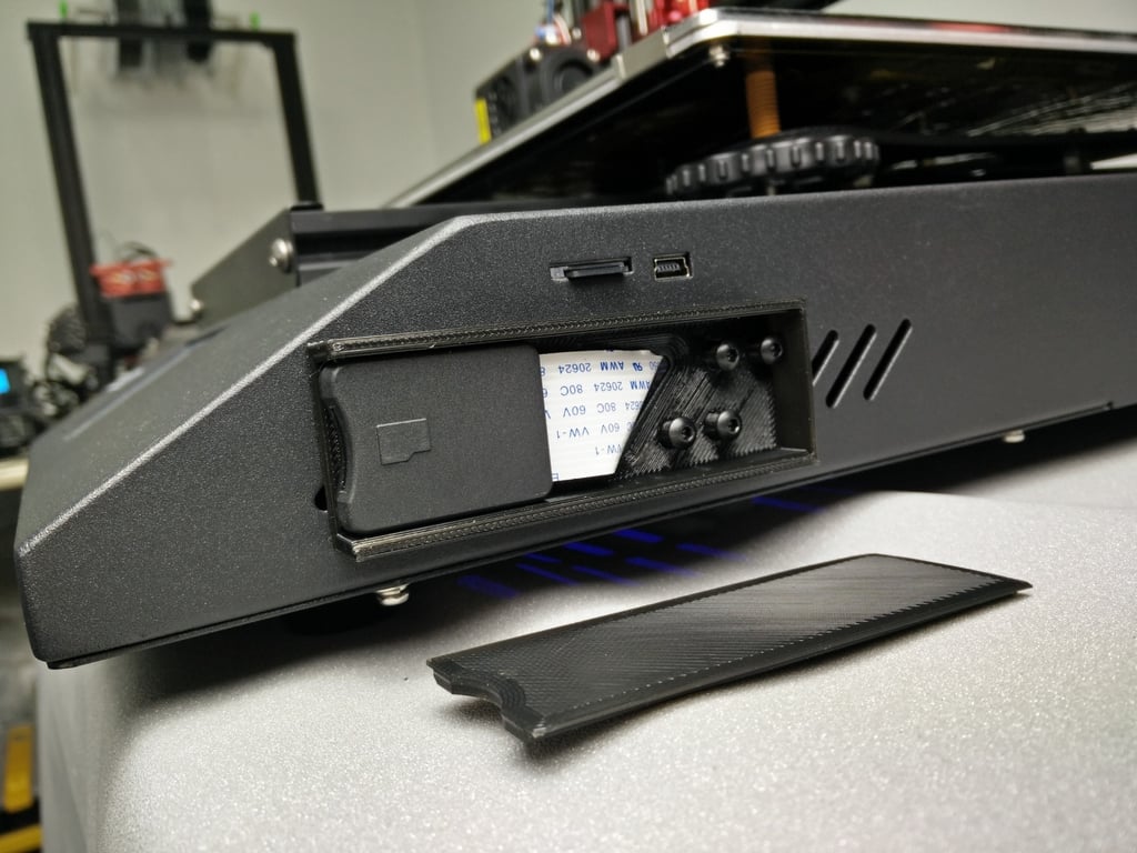 CR-10 S Pro / CR-X extended SD card reader for screen