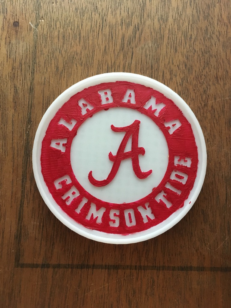 Alabama Logo Coaster